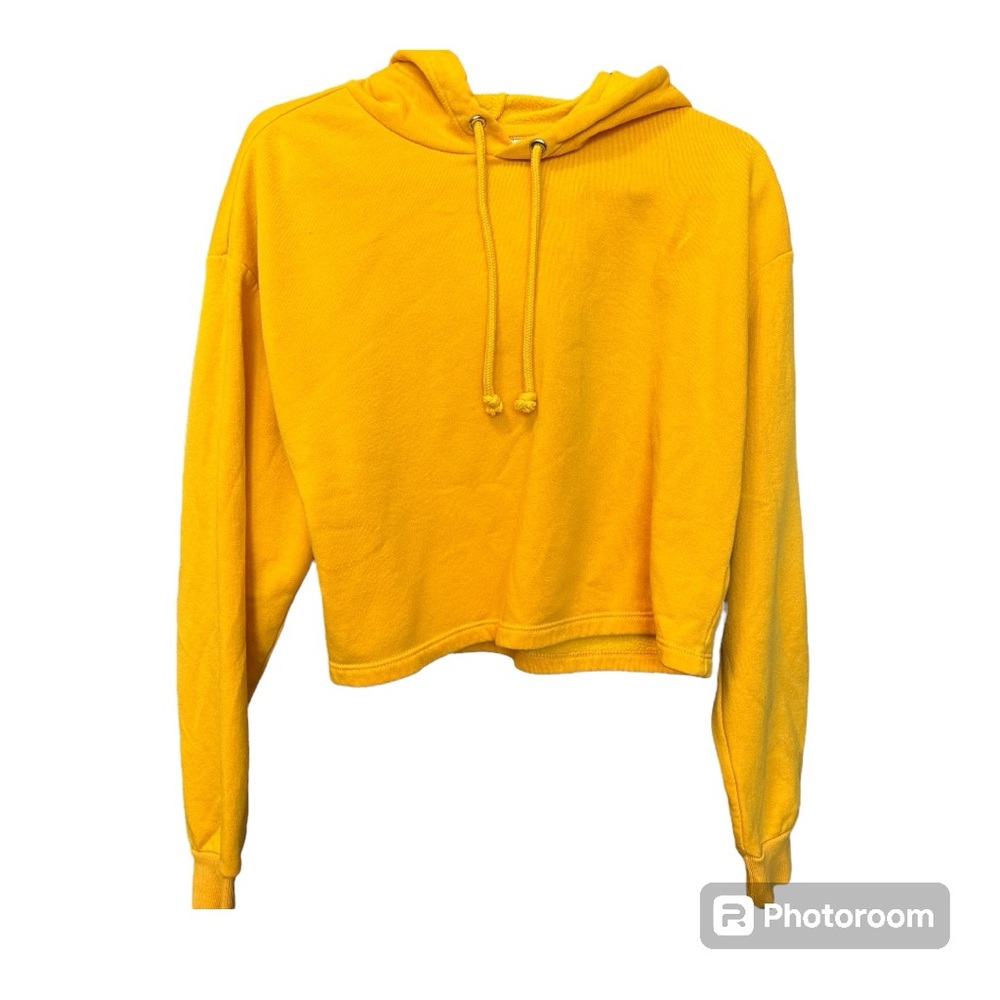 HM | Cropped Fleece Hoodie